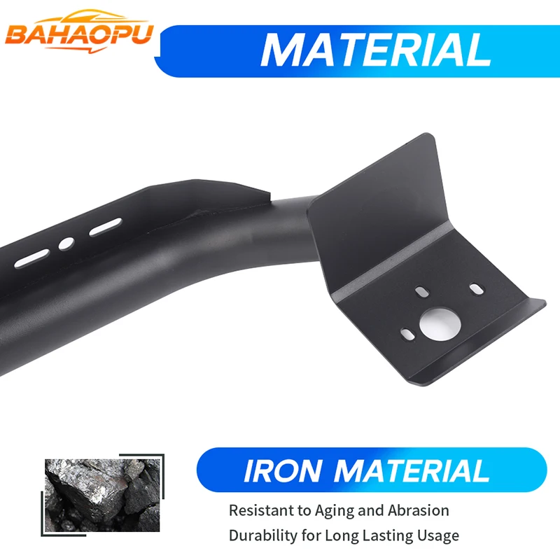 바하오푸 메탈 프론트 범퍼 스포트라이트 보호 브래킷 체리 제투어 T2 2023년식 이후 상하이 T2 2024년식 이후 자동차 외부 악세사리