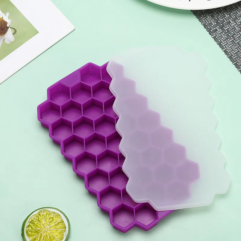 Stampo per cubetti di ghiaccio a forma di orso in silicone, griglia per