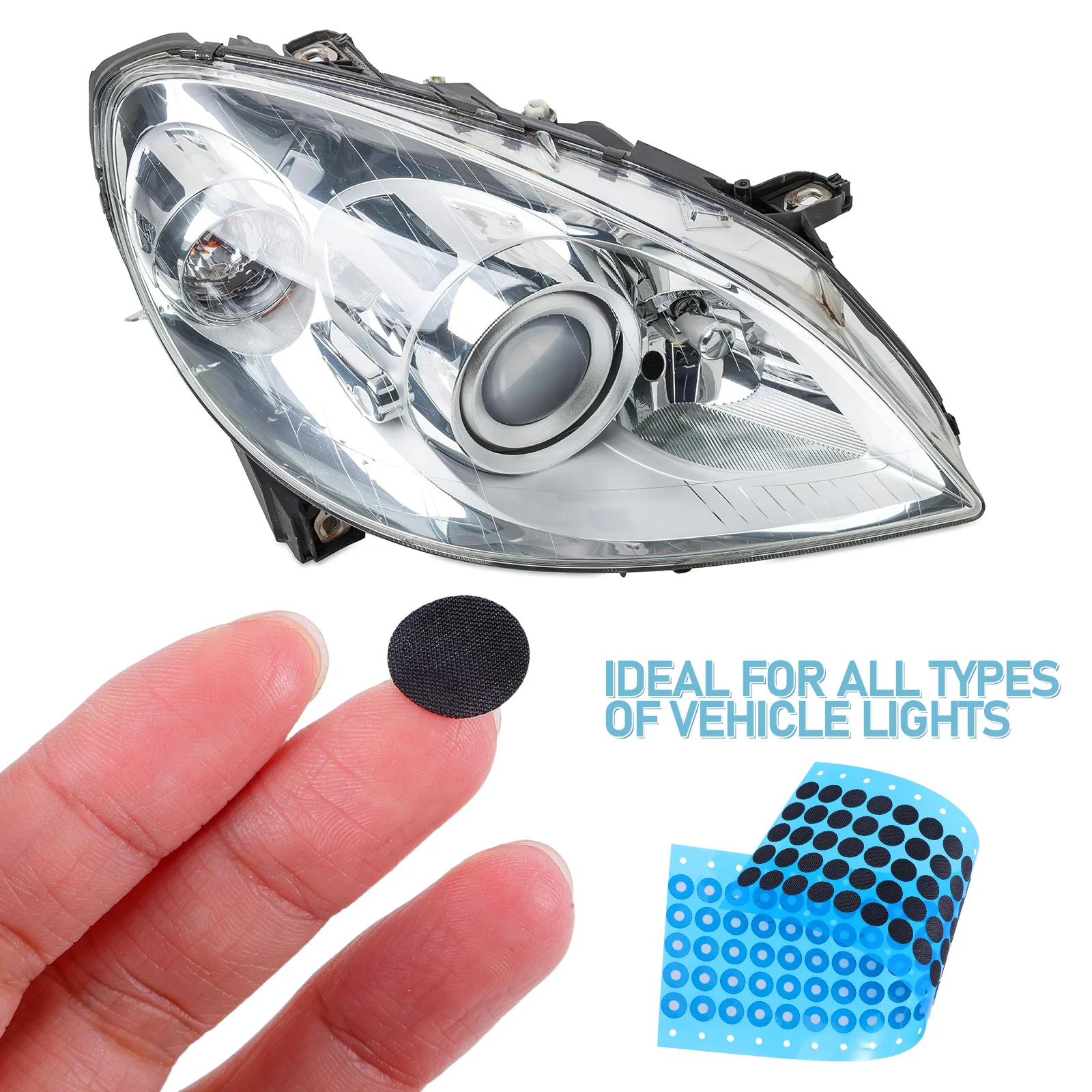 Membrana in pellicola antiappannamento impermeabile traspirante EPTFE per fari per auto per luci di veicoli Accessori per lampade in plastica - Image 2