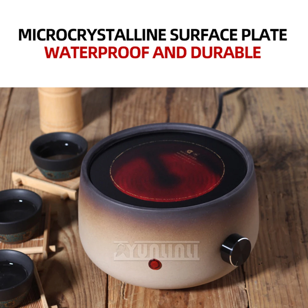 Household Heat-resisting Teakettle Electric Ceramic Stove Warmer for Tea Milk Coffee 3