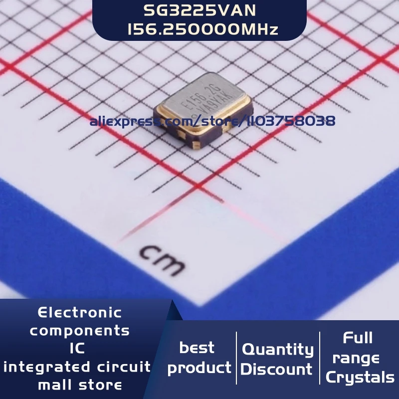 10 개/몫 X1G0042410033 SG3225VAN 156.250000M-KEGA3 156.2..