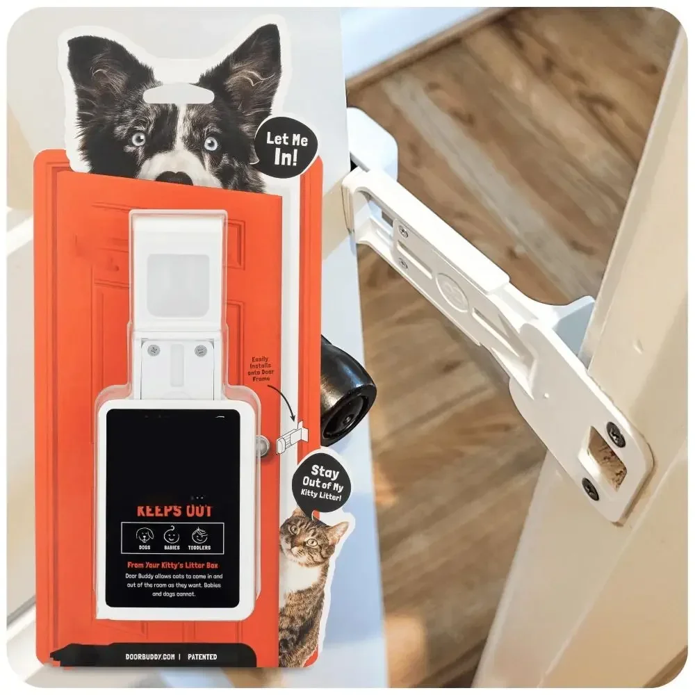 Plastic Retractable Cat Stop Gift Retractable Keep Door Open for
