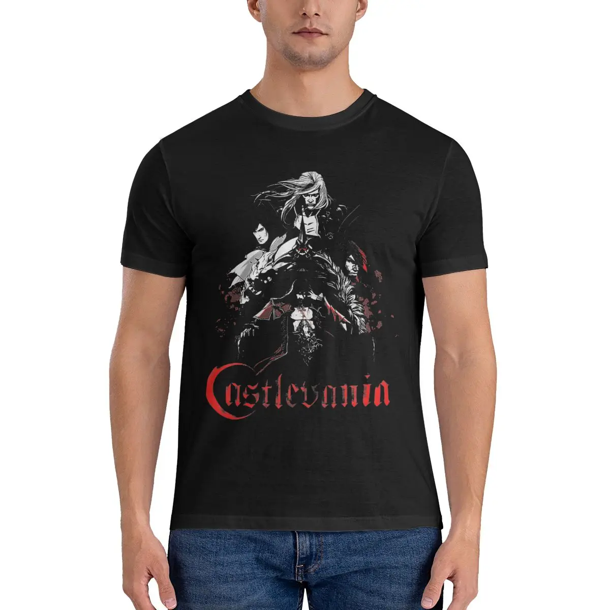 Tutte Le Magliette Da Gioco Hero On Castleians Maglietta In Cotone Moda Caccia Lord Of Shadow Maglietta Grafica Girocollo Magliette Originali
