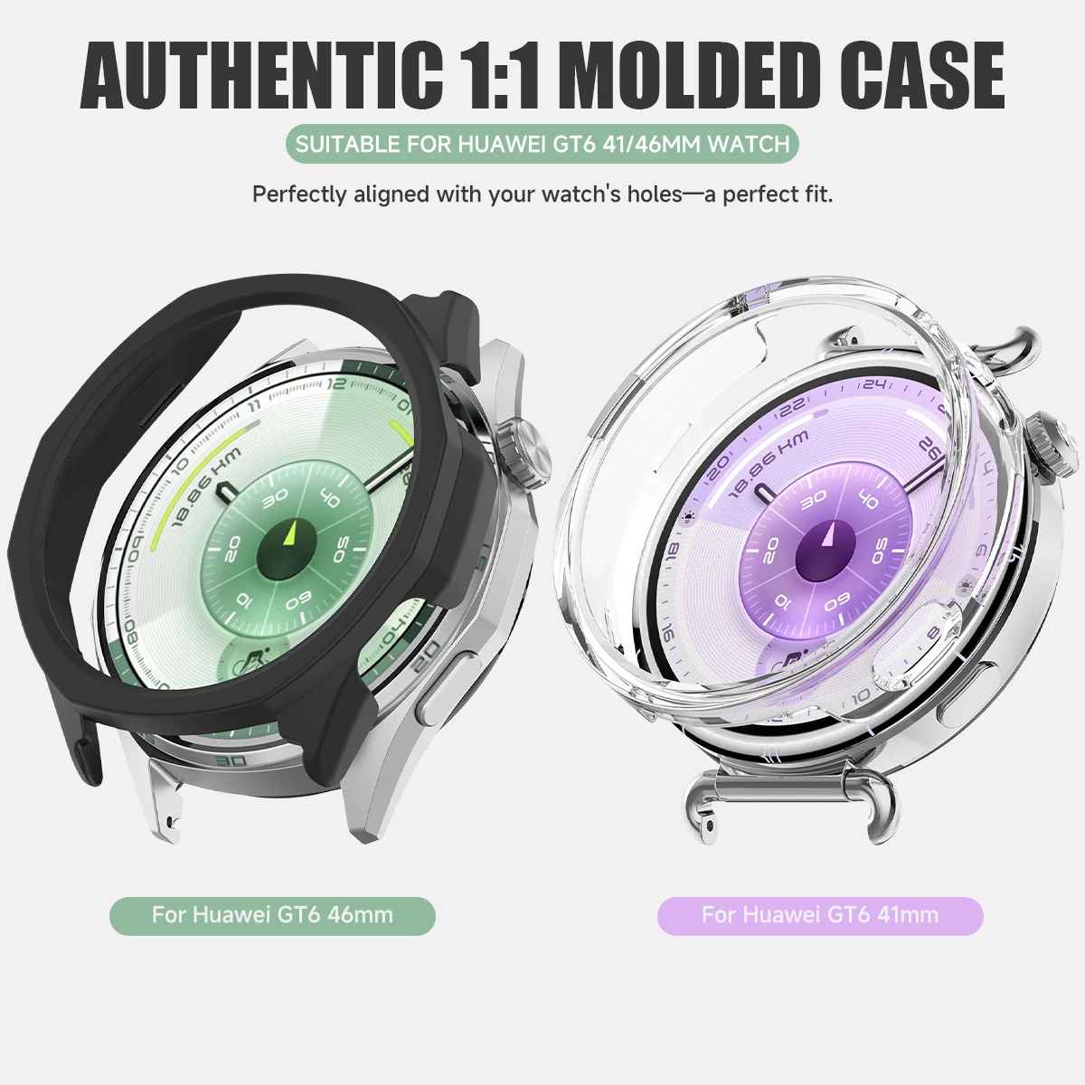 SmartWatch Protective Case & Bumper Cover - Premium Accessories for Huawei Watch GT Series
