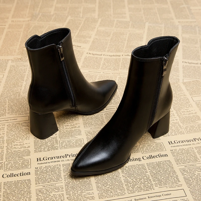 2022-Spring-and-Autumn-New-British-Style-Thin-and-Thin-Women-s-Boots ...