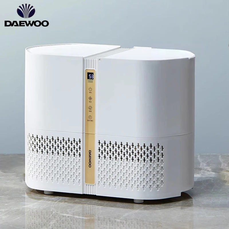 

DAEWOO PH01 Mistless Evaporative Air Humidifier 250ML/H Essential Oil Aroma Diffuser 4L No Mist Humidification Remote Control