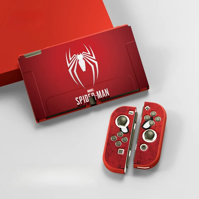 ニンテンドーSwitch　ジョイコン　スパイダーマン　カスタム スパイダーマンヴェノムスパイダーマン保護カバー Nintendo Switch 2