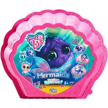 

Little Live Pets Scruff-a-Luvse - Mermaid with Magical Color Change Animal Soft Toy Christmas Surprises Families Rescue Pet Cute