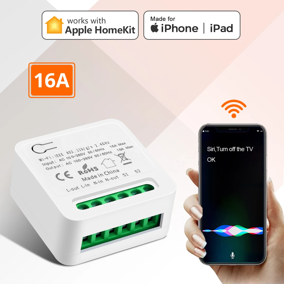 Siri Alexa Compatible Con Iphone Siri Alexa Iphone IFITech Wi-Fi