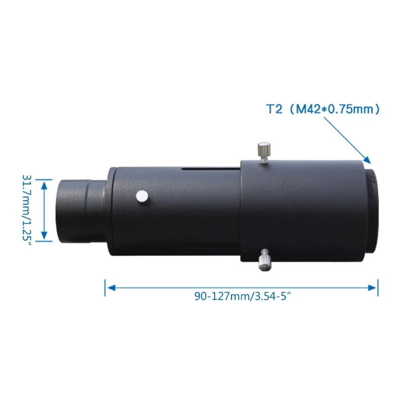 Eyepiece Projection Adapter 1.25"Extension Tube Camera Adapter telescope eyepiece adapter