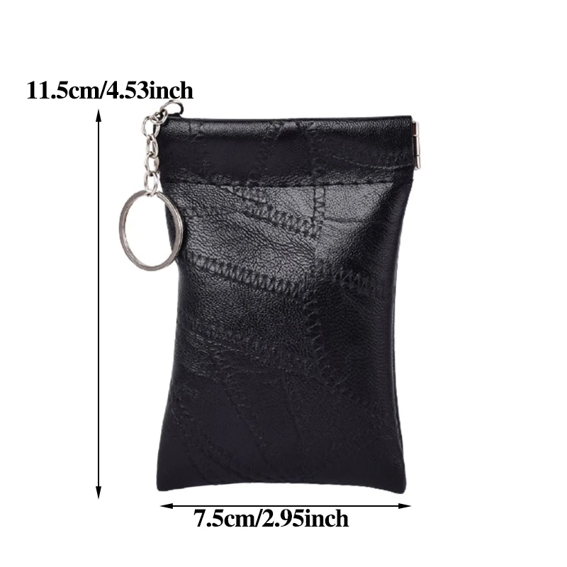 High Capacity Key Wallet Women Men Coin Housekeeper Keychain Purse Organizer Bag Car Keys Cover Simple Key Holder Case key organizer key case key purse key holder