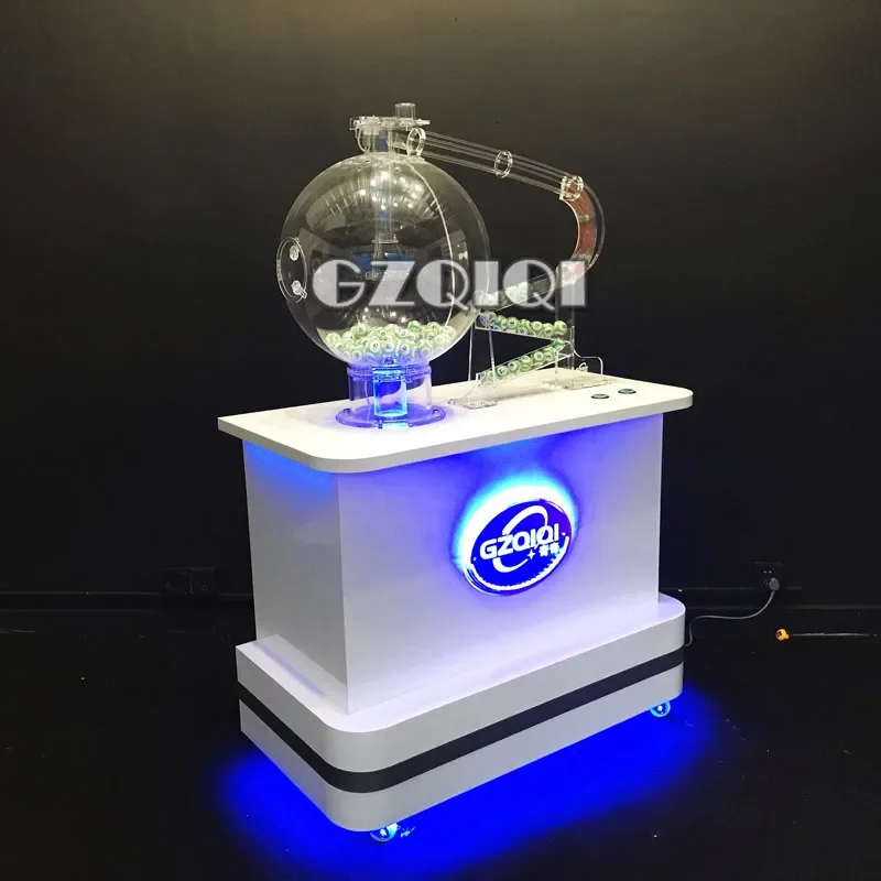 Air Mix Lottery Machine for lucky draw 1D 2D 3D 4D 5D 6D lotto games