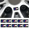 2/5/10 pçs de fibra carbono volante logotipo do carro emblema adesivos 3d para bmw f30 f01 f10 f35 f15 f16 f18 e39 e46 e90 x1 x3 x5 x6
