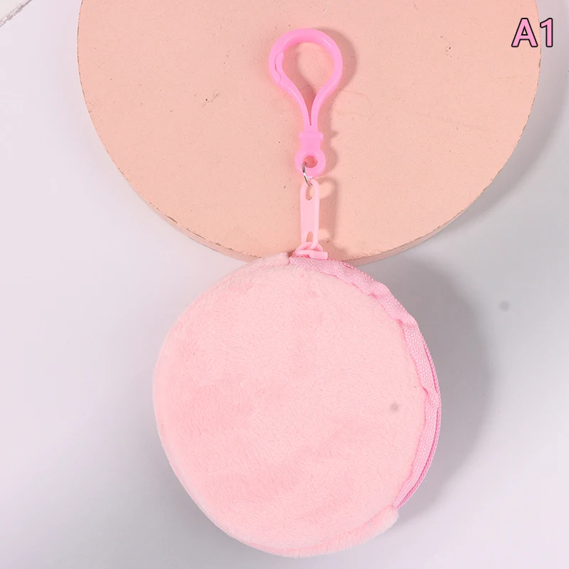 Indulgent Chocolate Biscuit Plush Keychain Pouch