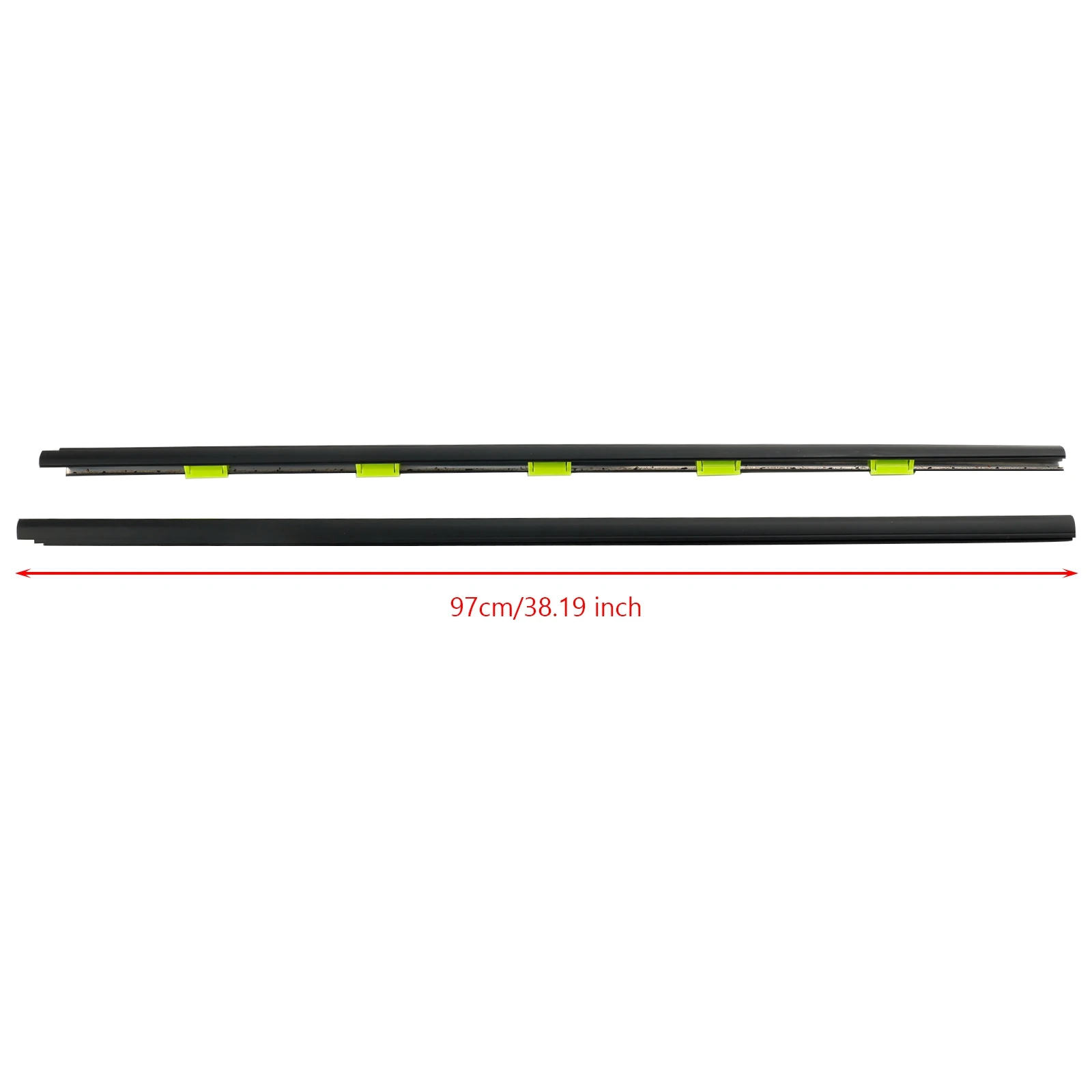 FOMIUZY Sello de Junta para Puerta y Ventana, Tira de Sellado de Felpa Compatible con Honda Civic 2006 2007 2008 2009 2010 2011 4 Puertas Sedán, Reemplaza 72410-SNA-A01 72450-SNA-A01 72950-SNA-A01