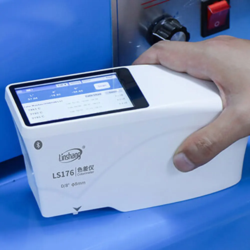 LS176 Colour Spectrophotometer Colorimeter with 400~700nm Colorimeters spectral reflectance curve Whiteness Yellowness 2