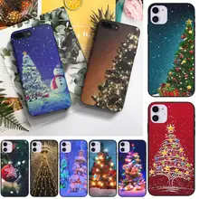 

Christmas Tree Phone Case For HUAWEI P10 P20 P30 P40 Mate 30 40 Lite Pro Fundas Shell Cover