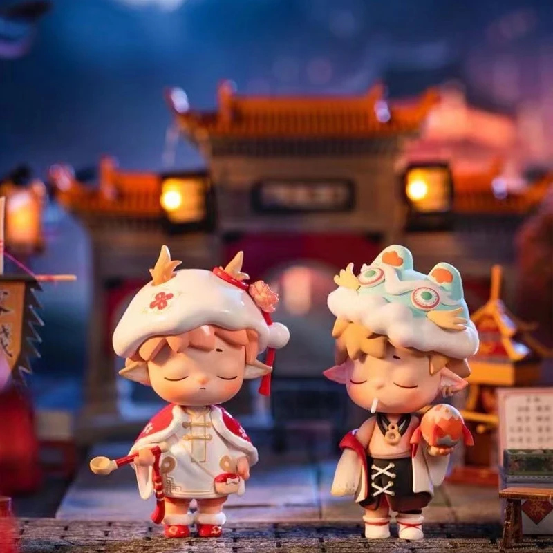 

Mimi Changan Jishi Series 3 Blind Box Mystery Box Guess Bag Toys Doll Cute Anime Figure Model Doll Child Birthday Gift