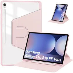 360° Rotating Tablet Case with Pen Holder for Enhanced Protection and Convenience (Pink)