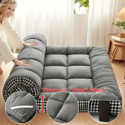 1PC Tatami Thicken Mattress Mat Soft Cushion for Home Use Autumn Winter Mattress, Student Single Dormitory Hotel Bed Mattress - Image 5