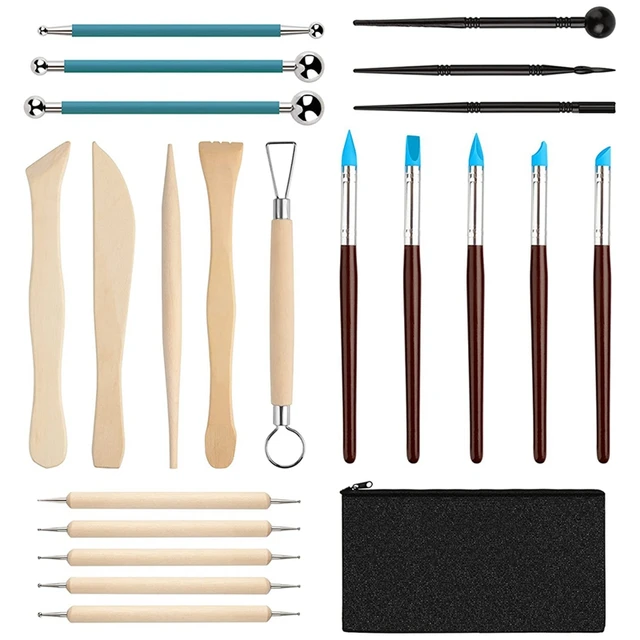 Pottery Clay Sculpting Tools  Sculpture Tools Polymer Clay - Pottery Clay  Sculpting - Aliexpress