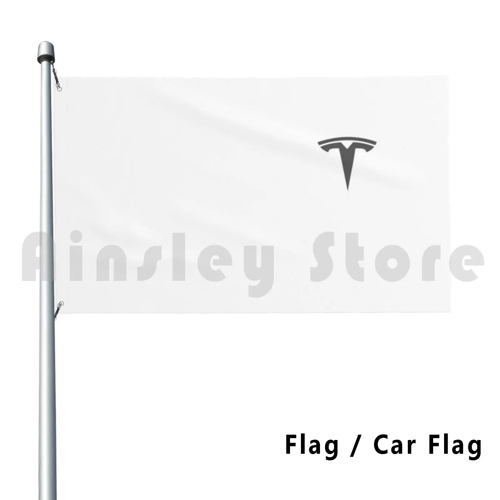 Grigio Tesla Logo Outdoor Decor Flag Car Flag Tesla Tesla Ebay Tesla Etsy Grey Tesla White Tesla Black Tesla Red