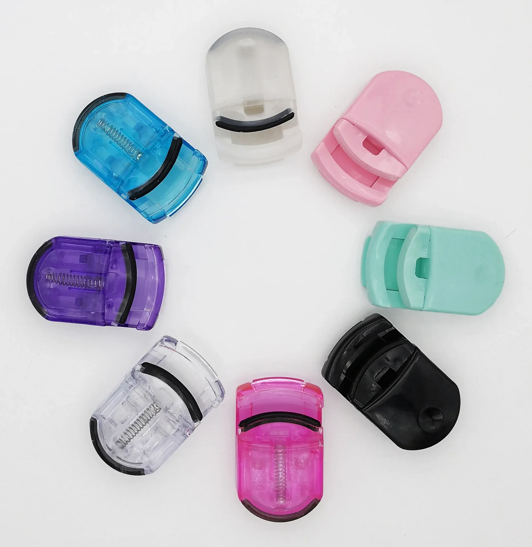 Mini Eyelash Curler Professional Multicolor Folding False Eyelashes Auxiliary Eyelash Curling Clip Beauty Cosmetic Make Up Tools eyelash curler