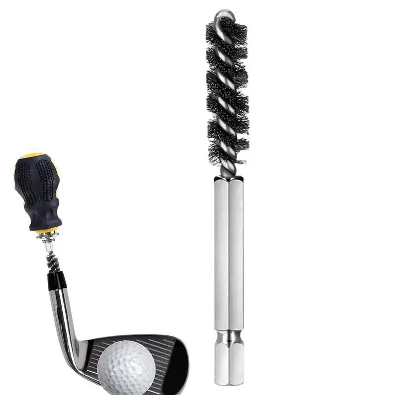 

Golf Clubs Head Hosel Brush Golf Club Brush Wire Brush Cleaning Tool Electric Drill Wire Brush Easy To Install