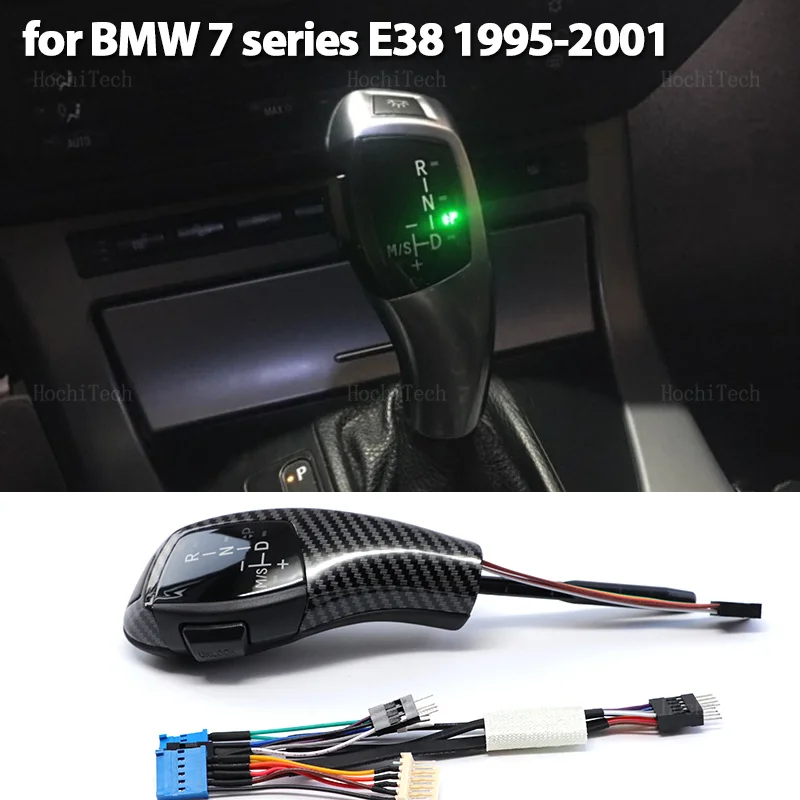 

LED Handles Gear Shift Knob Lever Stick Head For BMW 7 series E38 728i 730i 735i 740i 740iL 750i 730d 740d 1995-2001