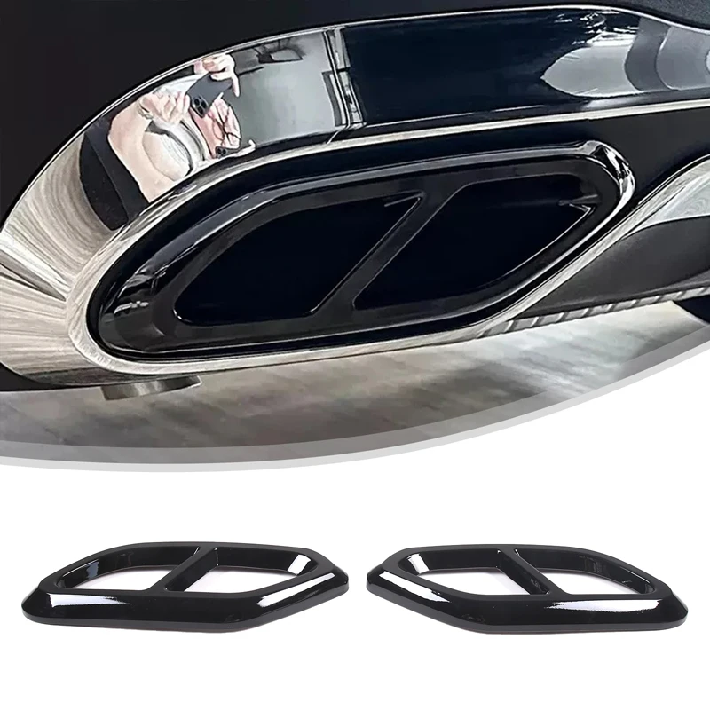 Cubierta Protectora para la Punta del Silenciador de Escape del Coche, para Mercedes-Benz Clase GLC X254 C254 2023-2026