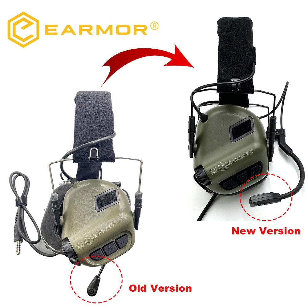 EARMOR M32 MOD4/SE Shooting Earmuffs Tactical Noise