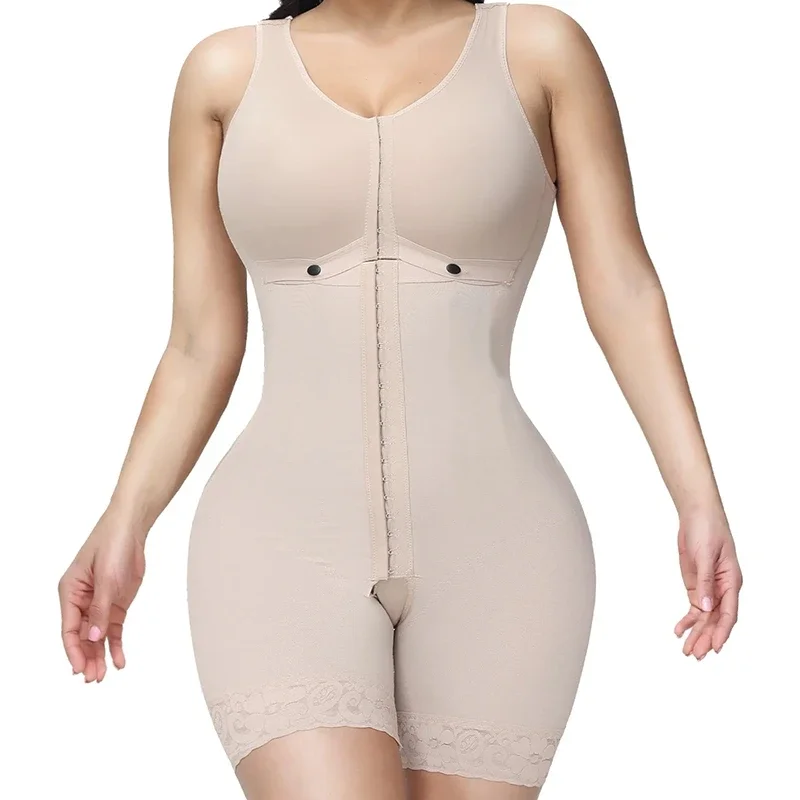 

Stage 2 Post Surgery Shapewear Bodysuit Postpartum Girdle High Compression Full Body Shaper Butt Lifter