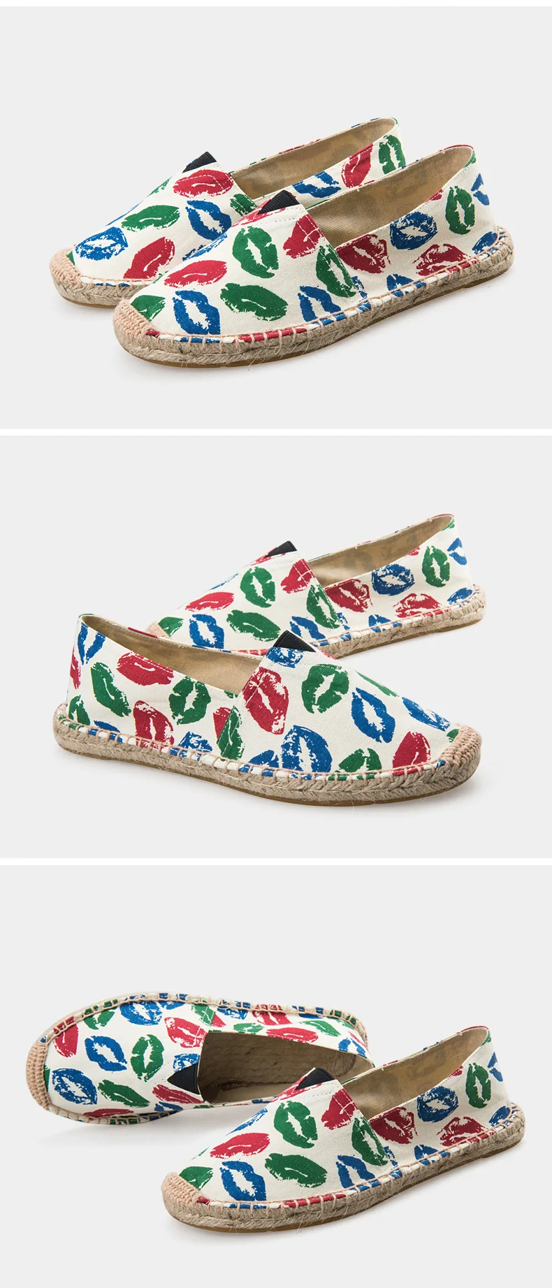 Atmungsaktive Canvas Slipper Für Damen Und Herren Freizeitschuhe_voghion.com