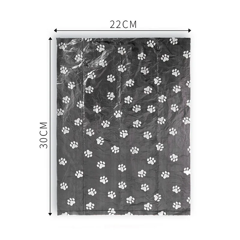 Saco para recolher fezes de cachorro para uso externo, pacote com 15 unidades por rolo, refil para produtos para animais de estimação (GQJYP31)._voghion.com