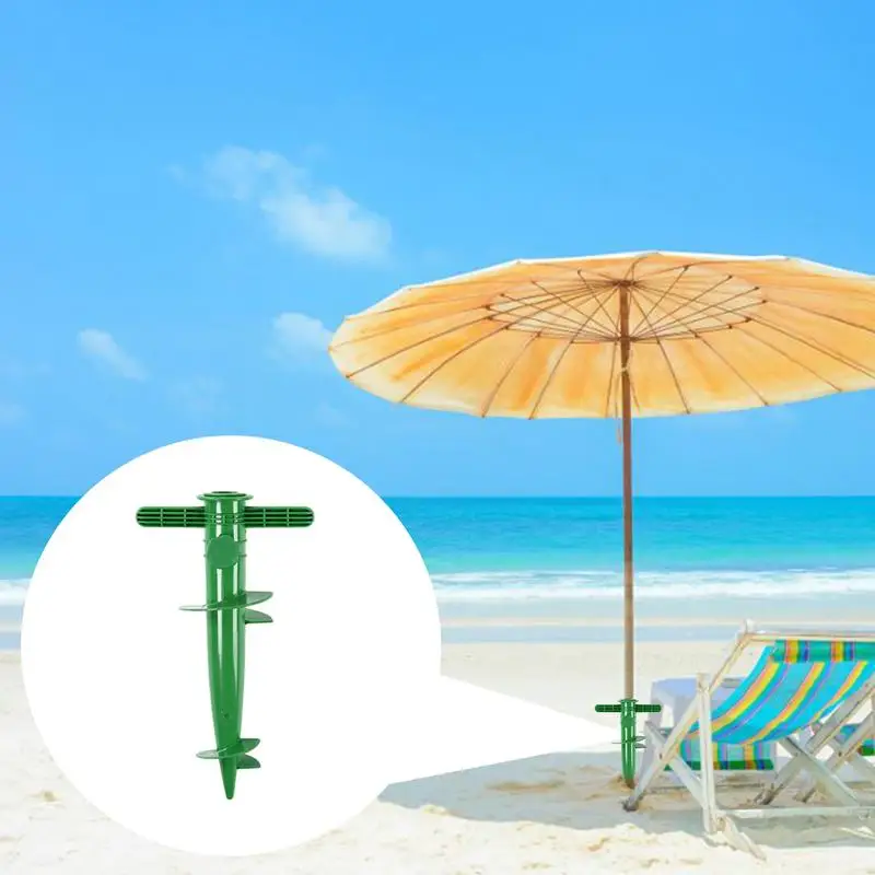 Adjustable Beach Umbrella Sand Anchor Portable Parasol beach sunshade Fastener Wind Resistant Safe Umbrella Stand For The Beach beach umbrella plug base,beach umbrella