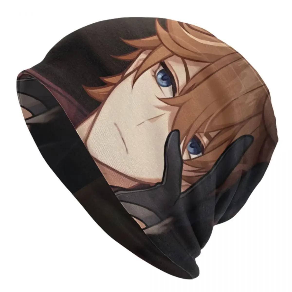 

Вязаная шапка для мужчин и женщин, вязаная шапка в стиле аниме, зимняя шапка, вязаная шапка для взрослых