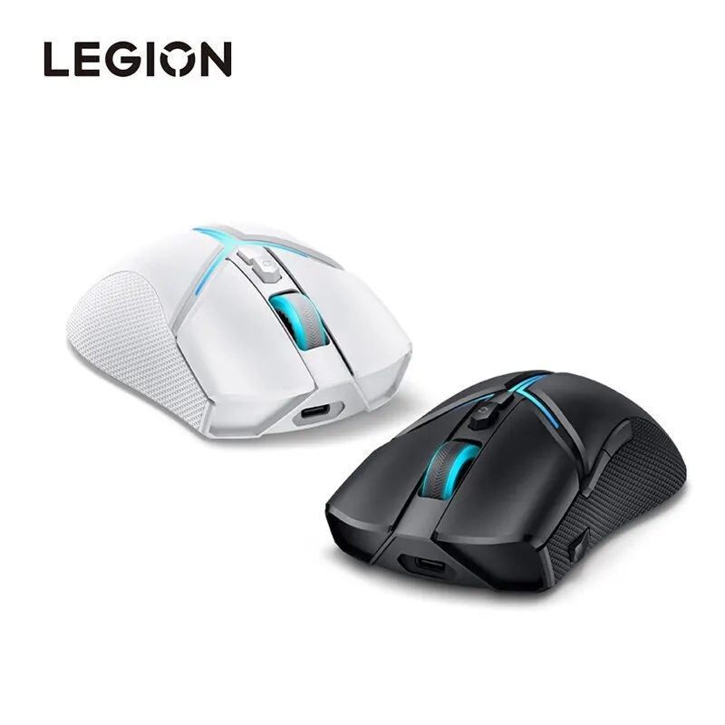 Lenovo Legion M7 게이밍 E-스포츠 마우스 무선 Bluetooth 경량 인체공학적 RGB 무료 정의 광학 마이크로 모션 3모드
