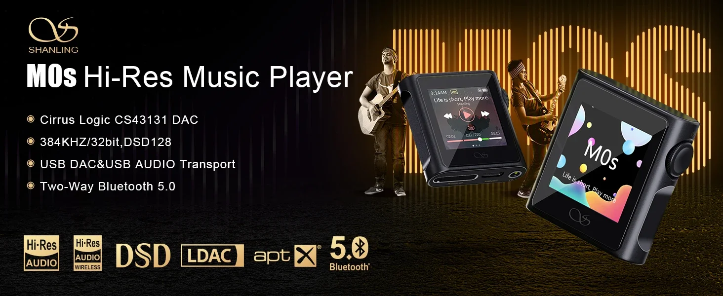 Shanling M0s ポータブル音楽プレーヤー ポータブルプレーヤー