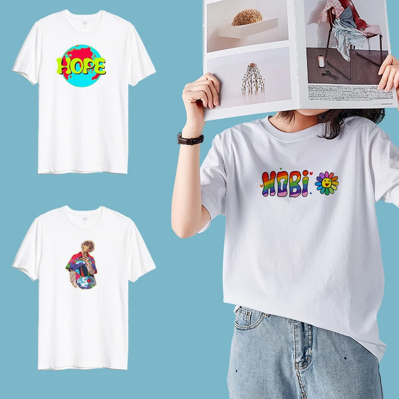 Женская футболка оверсайз Hope World топ футболки белые летние женские с коротким