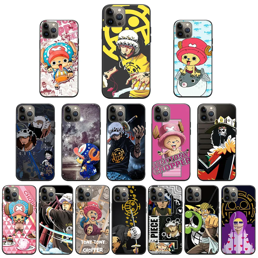 Custodia In Silicone Per Iphone Xr Xs 11 12 13 14 Mini Pro Max Plus Kf-17 Chopper Law