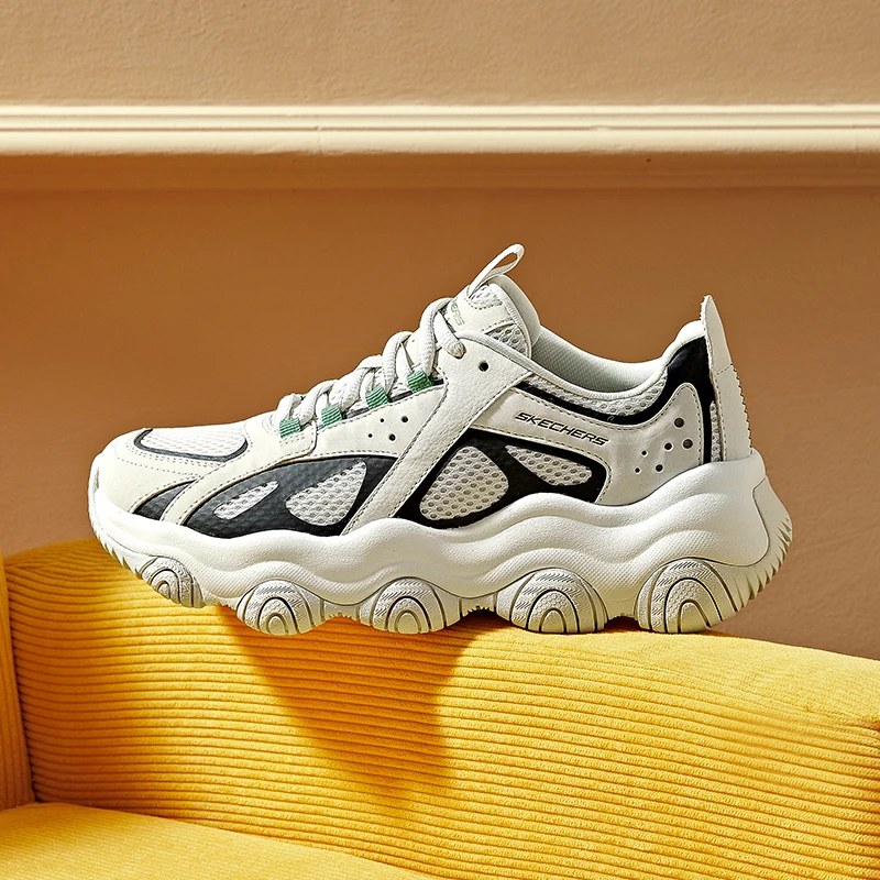 

Skechers Shoes for Women "ROVER X" Dad Sheos, Comfortable and Breathable Mesh, Stylish and Retro Chunky Sneakers