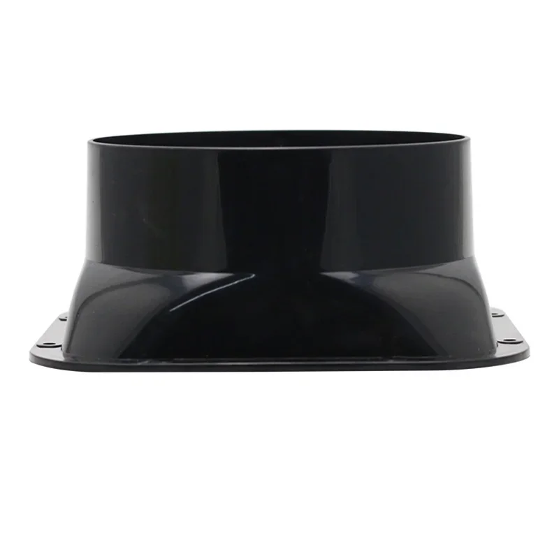 Adjustable ABS Round Pipe Flange Seat for Air Ventilation Systems