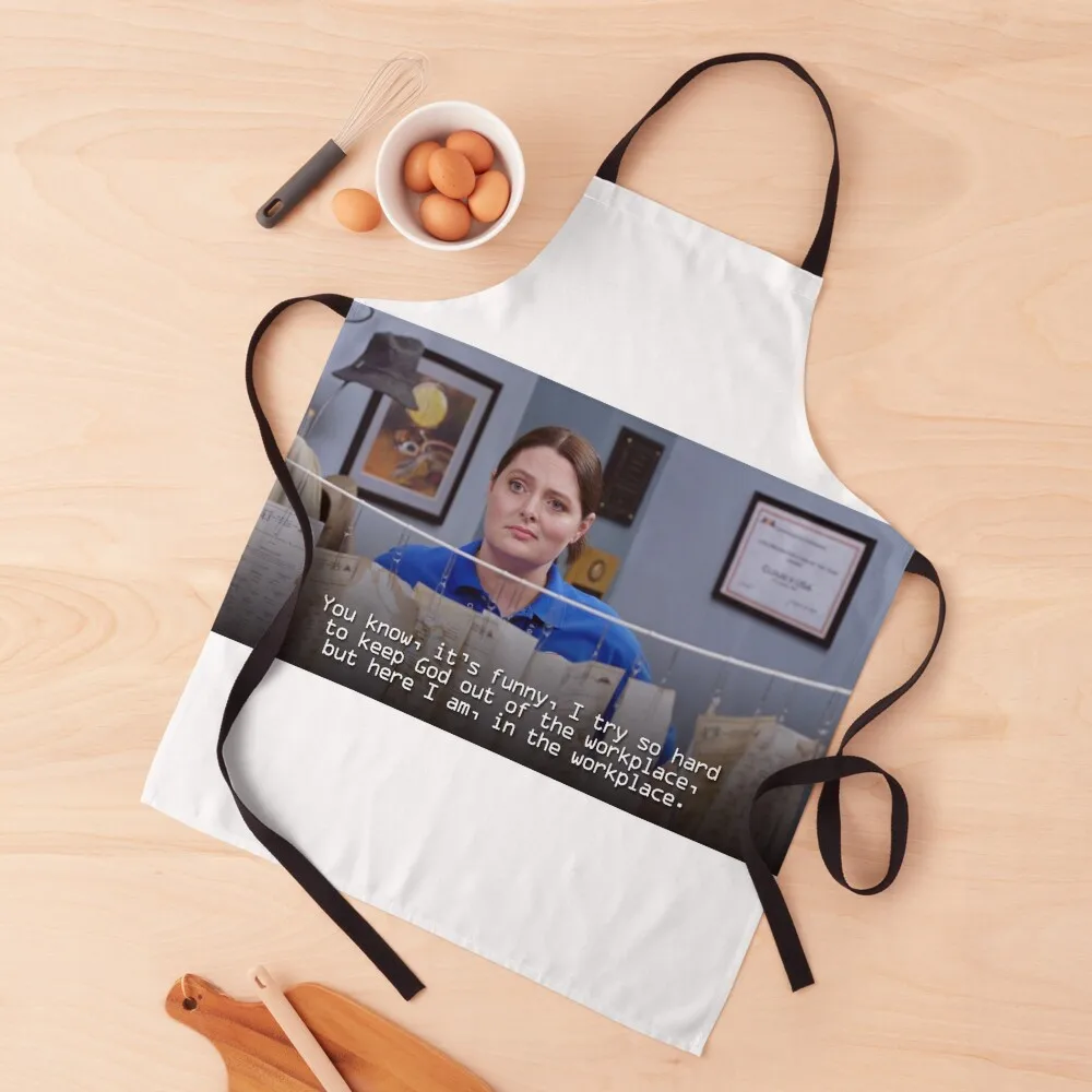 

Superstore: Dina: I am God Apron Women's Home Clothes Kitchen Apron