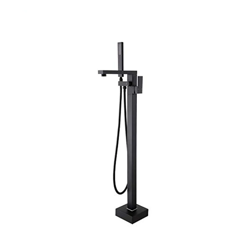 

Freestanding Tub Faucet Solid Brass Bath Shower Mixer Faucet