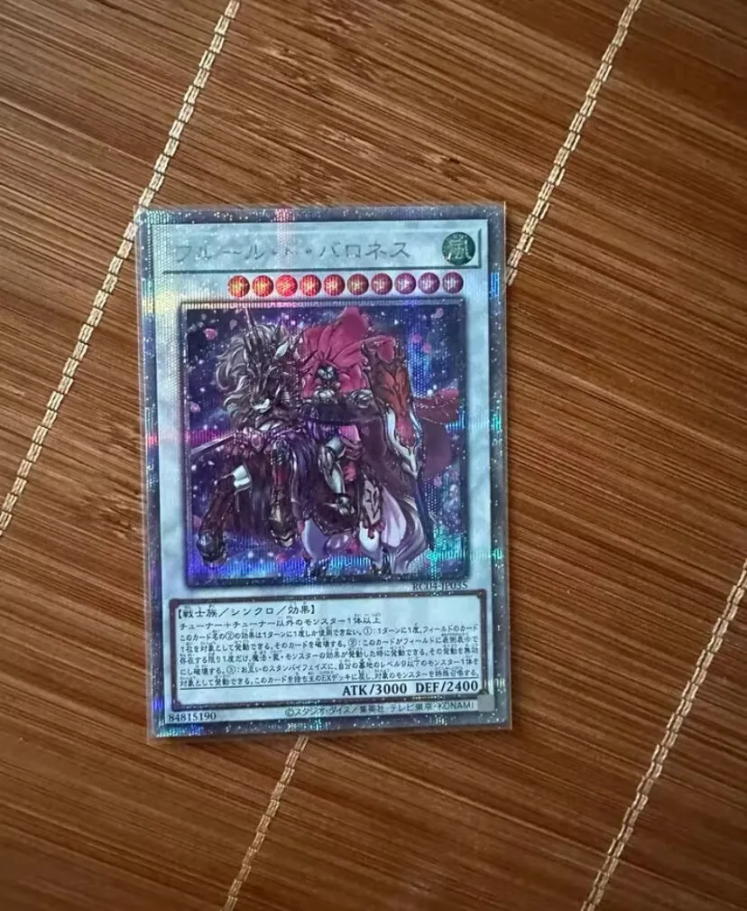 Baronne De Fleur - Quarter Century Secret Rc04-Jp035 Collezione Di Rare-Yugioh