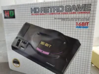 Console de jeu vidéo NEW16 bits pour SEGA MEGA DRIVE 1 Genesis, sortie TV HDMI haute définition avec cartouche de contrôle sans fil 2.4G 4