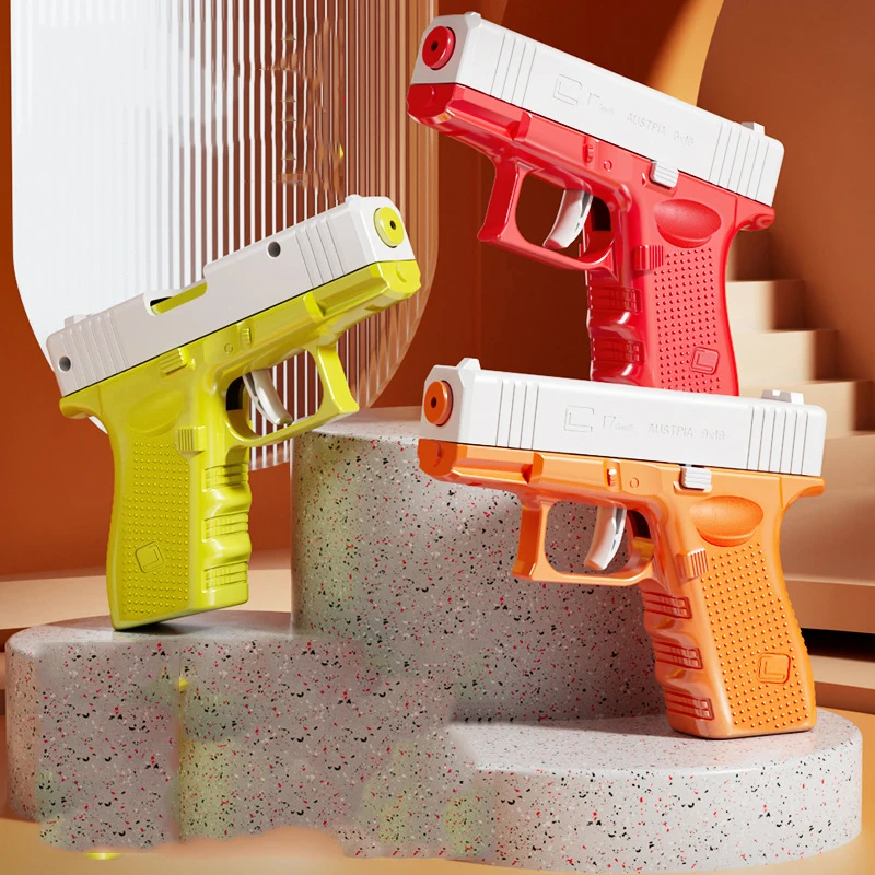 Summer Water Gun NON Electric High-pressure Full Automatic Shooting Play Water Beach Toy For Kids Children Boys Girls Adults