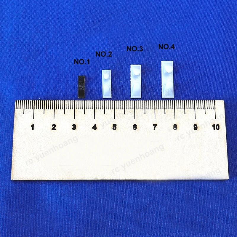 RC 시뮬레이션 보트 DIY 수지 인쇄 페어 리드 가이드 후크 와이어 케이블 포스트 로프 후크, 18x5x5mm 15x4.5x4.5mm 12x3.5x3.5mm, 10 피스