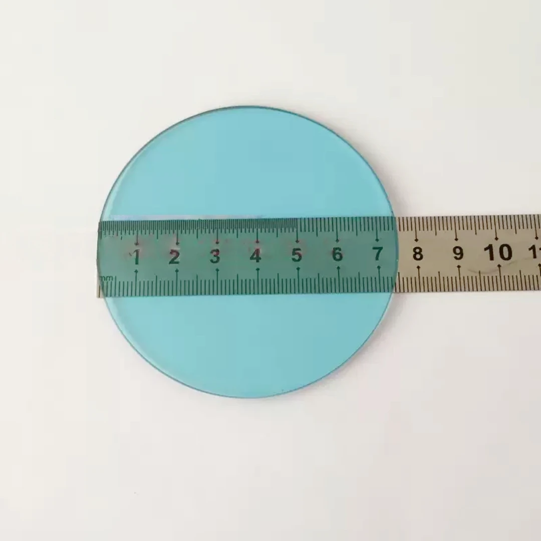 QB10 블루 광학 유리 필터 IR 차단 컬러 보정 렌즈 카메라용 천체 사진 분광학 디지털 이미징