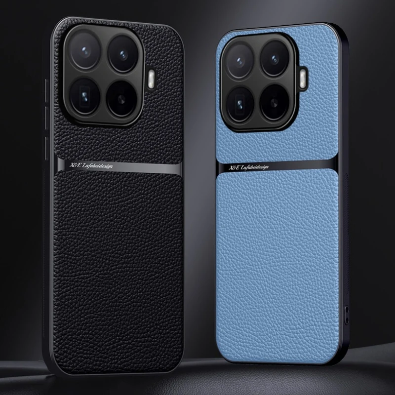 Magnetic PU Leather + TPU Edge Ultra-thin Drop-proof Camera Protection Cover